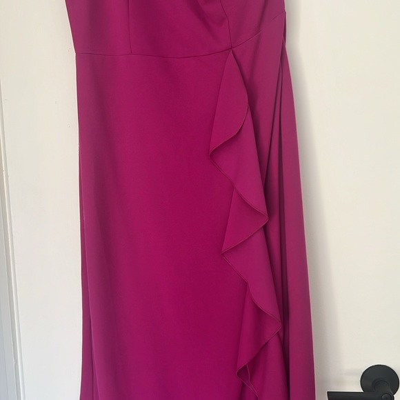 BTFBM Women One Shoulder Sleeveless Cocktail Dresses Bodycon Mermaid - Picture 3 of 6